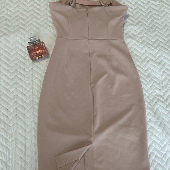 Dynamite Rose Pink Bandeau Dress - Picture 6 of 9